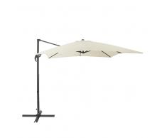 Ombrellone da giardino beige/grigio scuro 250 x 250 x 235 cm MONZA