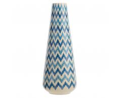 Vaso da fiori color azzurro e blu CHIVA