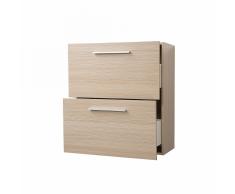 Armadietto laterale da bagno color beige - MURCIA