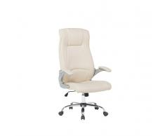 Sedia da ufficio beige - Sedia da gaming e scrivania - COMMANDER