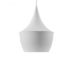 Lampadario bianco-oro FRASER
