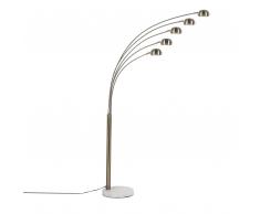 Lampada da terra oro 210 cm FLINDERS