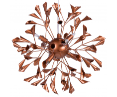 Lampada a sospensione in color rame FOLLY