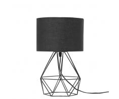 Lampada da tavolo in colore nero TETON