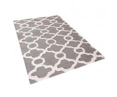 Tappeto rettangolare grigio - Tappeto moderno di design - 80x150cm - ZILE