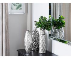 Vaso decorativo in color argento BALBEC