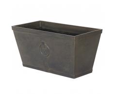 Vaso per piante in color marrone 60x30x30cm PORIA