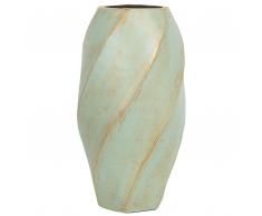 Vaso decorativo color menta LENTIA