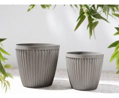 Taupe vaso di fiori ⌀44 cm POKA