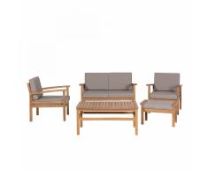 Set da giardino in legno acacia marrone MANILA
