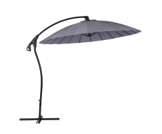 Ombrellone da giardino grigio antracite 258 cm CALABRIA