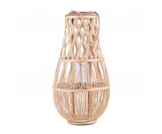Lanterna in legno chiaro 75 cm TONGA