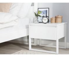 Comodino in legno bianco GIULIA