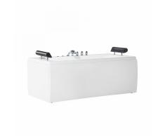 Vasca da bagno rettangolare in acrilico con idromassaggio - MONTEGO