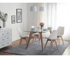 Set di 2 sedie da pranzo in colore bianco DAKOTA II