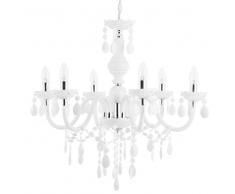 Lampadario candeliere bianco KALANG L