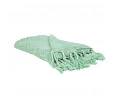 Coperta verde menta 125 x 150 cm NAZILLI
