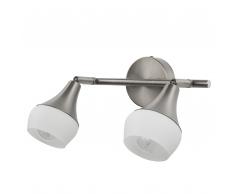 Lampada da parete argento ANTLER II