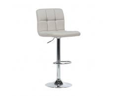 Sgabello da bar con altezza regolabile, beige MARION