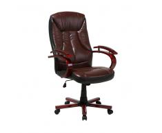Sedia da ufficio in marrone MARSHAL
