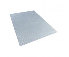 Tappeto azzurro chiaro in cotone fatto a mano - 140x200cm - DERINCE
