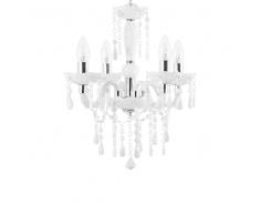 Lampadario candeliere bianco KALANG