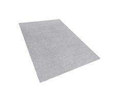 Tappeto shaggy grigio chiaro 140 x 200 cm DEMRE