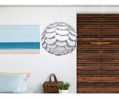 Lampada da soffitto in colore bianco MOSELLE