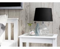 Lampada da tavolo nera e trasparente OSUM