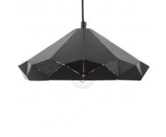 Lampadario in metallo nero NEVOLA
