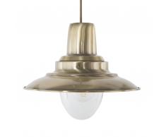 Lampada a sospensione in ottone PINEGA