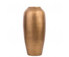 Vaso decorativo color oro LORCA