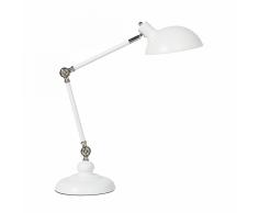 Lampada da tavolo moderna in colore bianco opaco - MERAMEC
