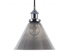 Lampadario in vetro/rame ENZA S