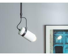 Lampadario a sospensione in gesso bianco ORCO
