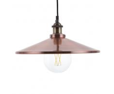 Lampadario in metallo color rame PELLY