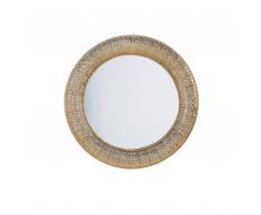 Specchio da parete tondo ø80 cm color oro CHANNAY