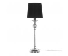 Lampada da tavolo nera KUBENA