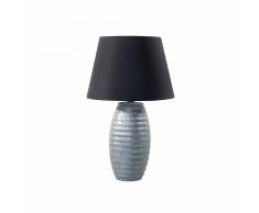 Lampada - Da tavolo - Da comodino - Color argento - EBRO