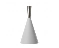 Lampadario Bianco Argento TAGUS