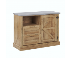 Credenza in colore legno chiaro TORONTO