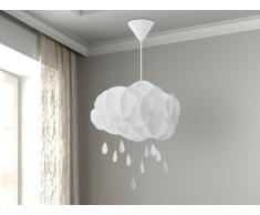 Lampada da soffitto bianca - Lampadario moderno bianco - AILENNE