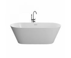 Vasca da bagno freestanding ovale acrilico - HAVANA III