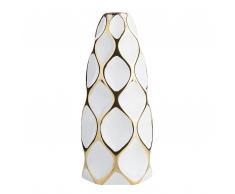 Vaso di fiori bianco AVILA