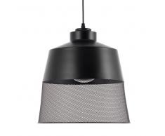 Lampadario a sospensione in colore nero MUGA