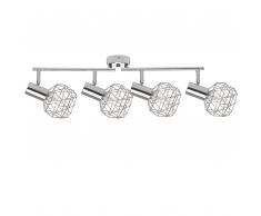 Lampadario color argento CHENAB
