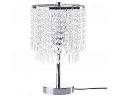 Lampada da tavolo argento 36cm AROS