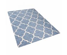 Tappeto rettangolare azzurro - Tappeto moderno di design - 160x230 cm - YALOVA