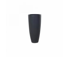 Vaso da fiori moderno in colore nero - 30x30x60 cm - ONEGA