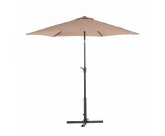 Ombrellone da giardino color mocca 270 cm VARESE